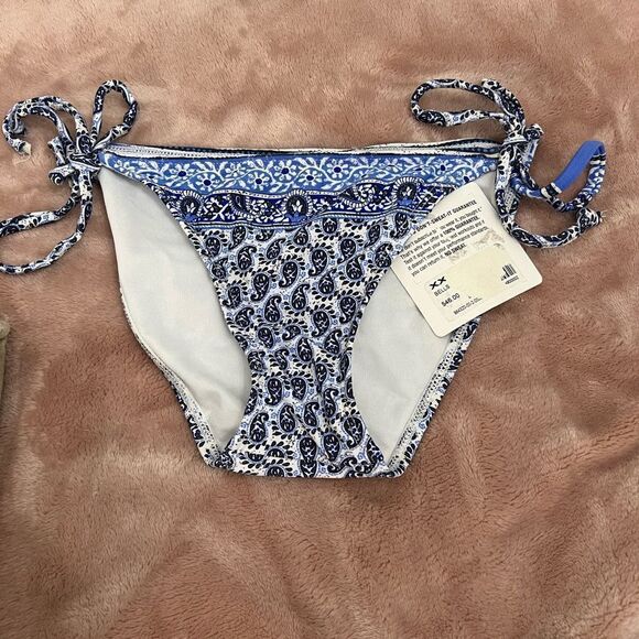 Athlete blue and white string bikini- brand new with tags size XXS - Picture 7 of 10